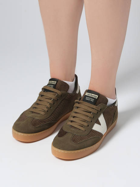 Sneakers Berlin Uit Leder Victoria Wit women 1126220 ander zicht 1